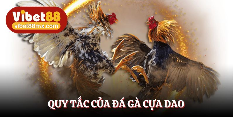 Quy tắc liên quan đến bộ môn đá gà cựa dao